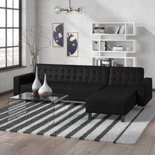 Go to store & view more images Rosina Sleeper Reversible Sleeper Sectional by Zipcode Design