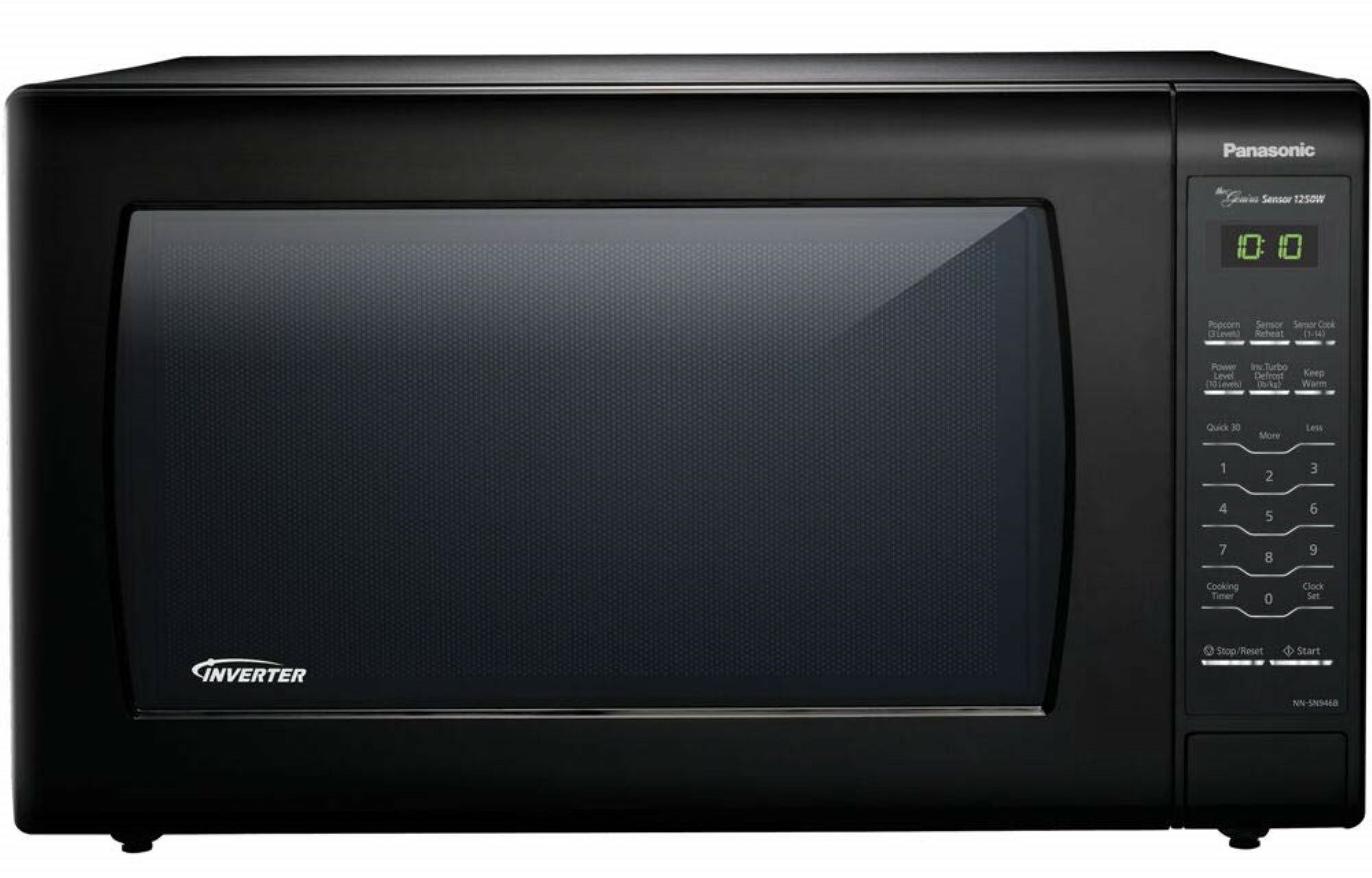 Panasonic Genius Sensor 24 2 2 Cu Ft Countertop Microwave With