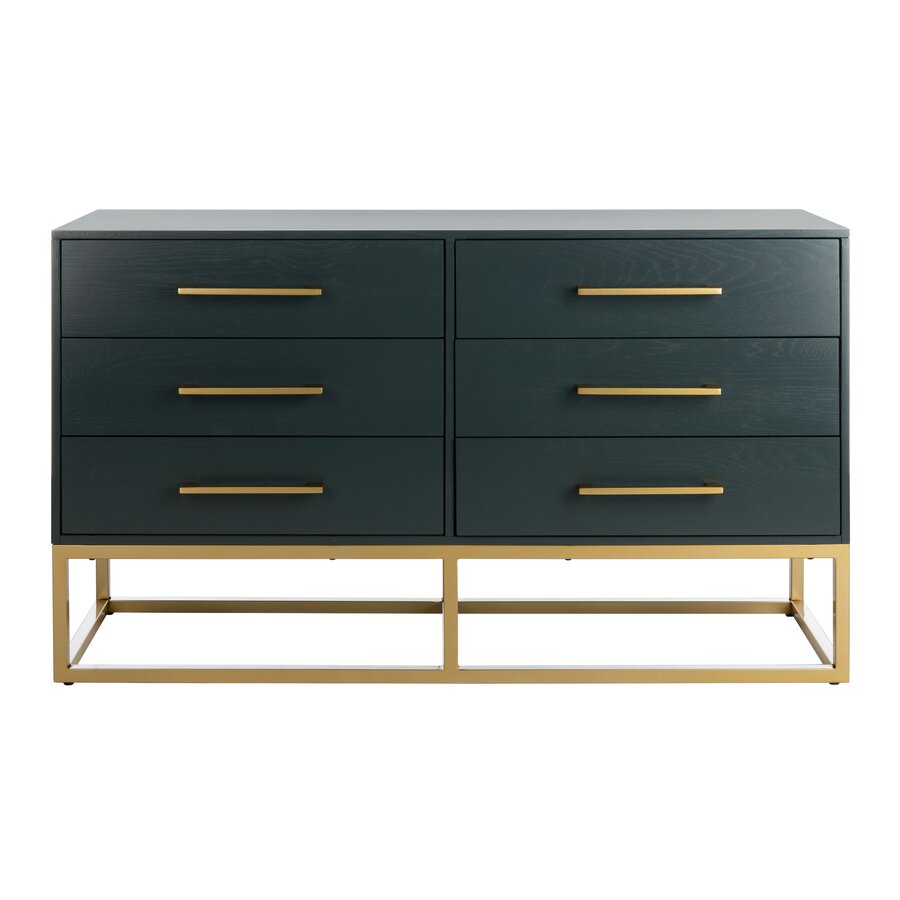 Delancey 6 Drawer Double Dresser