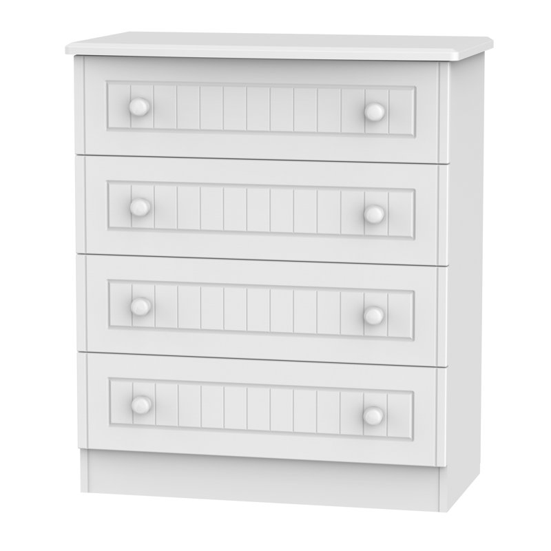 Brambly Cottage Saxena 4 Drawer Chest Reviews Wayfair Co Uk