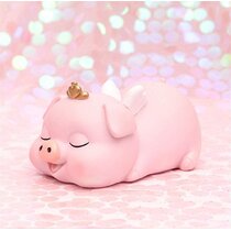 Pink Flamingo Resin Piggy Bank Money Box Toy decor Christmas Gift For Girls 