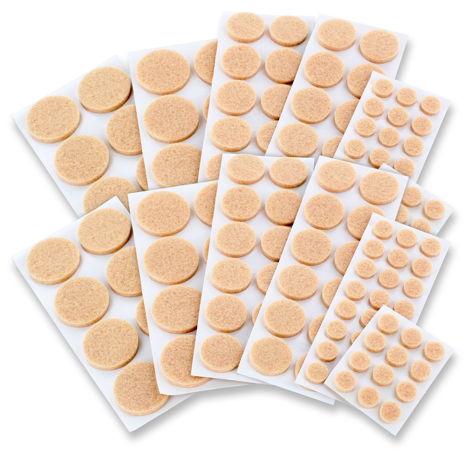 Junipers Premium Heavy Duty Furniture Felt Pad Protectors For Junipers Premium Heavy Duty Furniture Felt Pad Protectors For Hardwood Pack Of 152 Reviews Wayfair