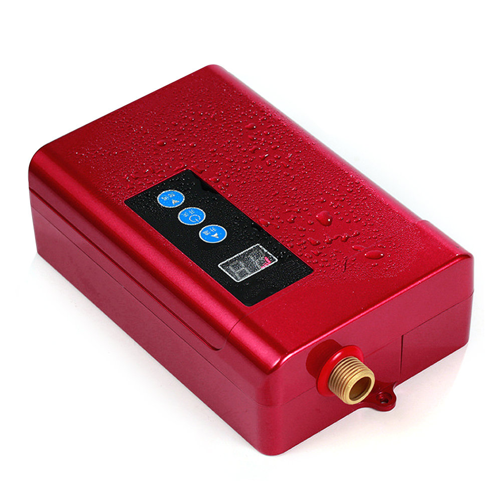 Electric Tankless Instant Hot Water Heater Under Sink Tap Bathroom Kitchen Use 