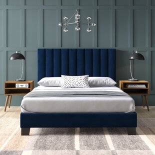 Meurer Queen Upholstered Platform 3 Piece Bedroom Set by Willa Arlo™ Interiors