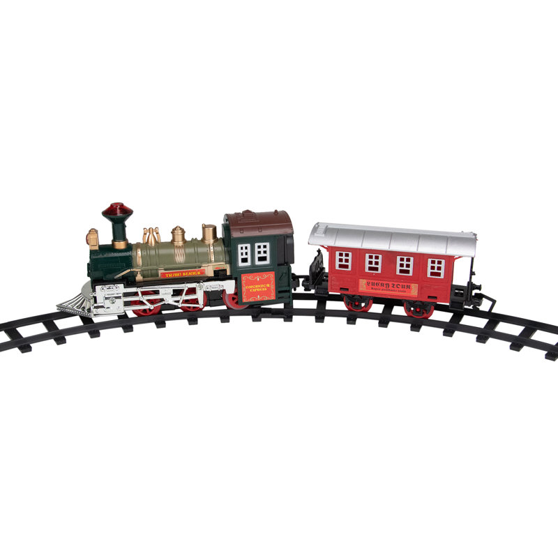 Northlight 8 Piece Battery Operated Classic Train Decorative Accent Set Wayfair