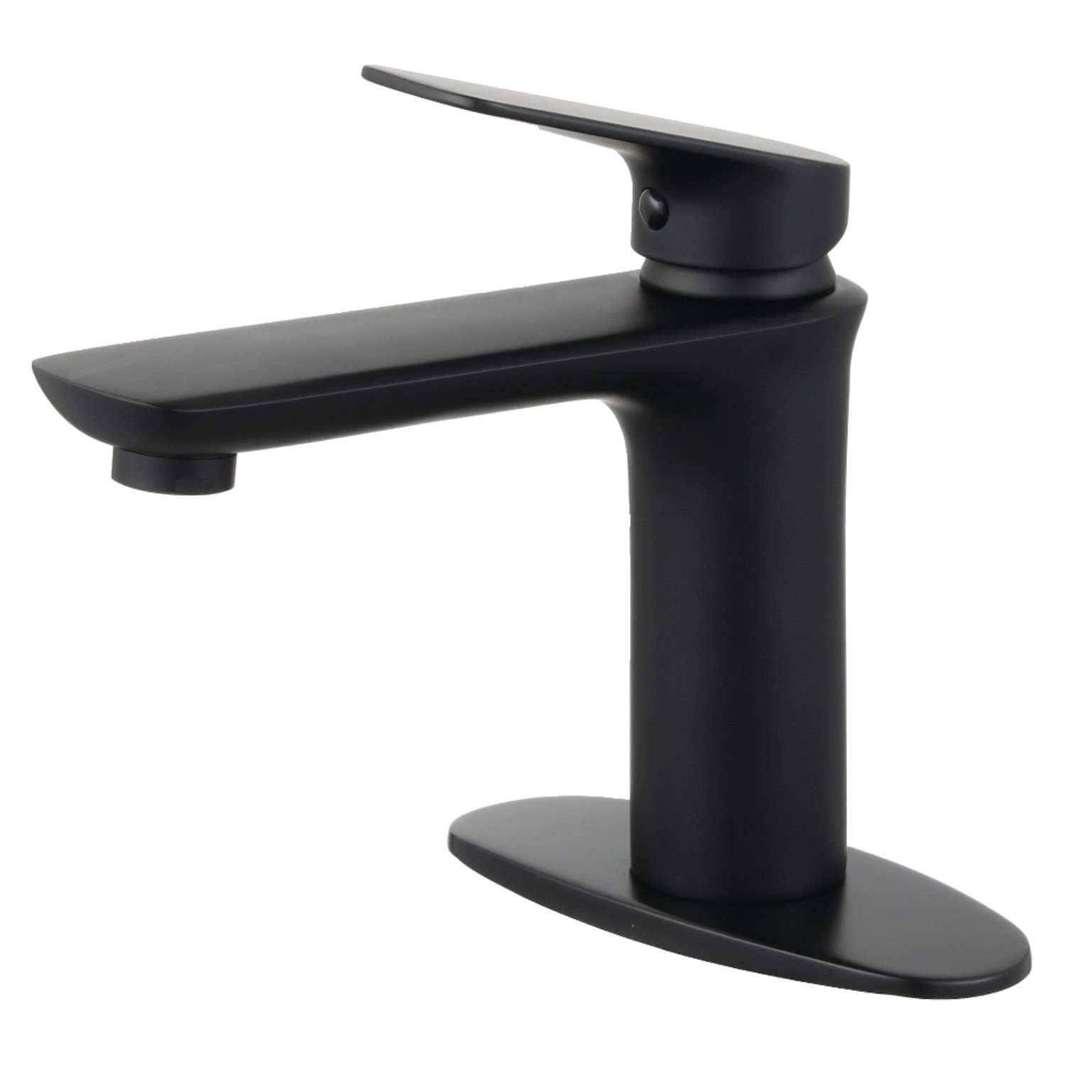 Kingston Brass Frankfurt Single Hole Bathroom Faucet With Drain