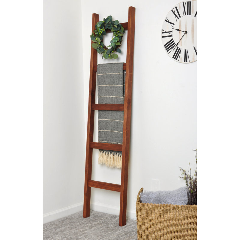 6 ft Rustic Blanket Ladder | JustKnotWood – JustKnotWood
