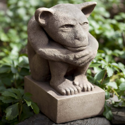 Sitting Gargoyle Statue
