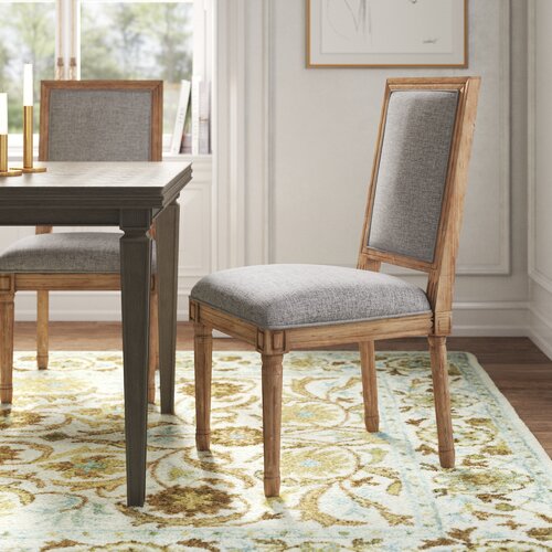 Kelly Clarkson Home Libretto Linen Side Chair & Reviews | Wayfair