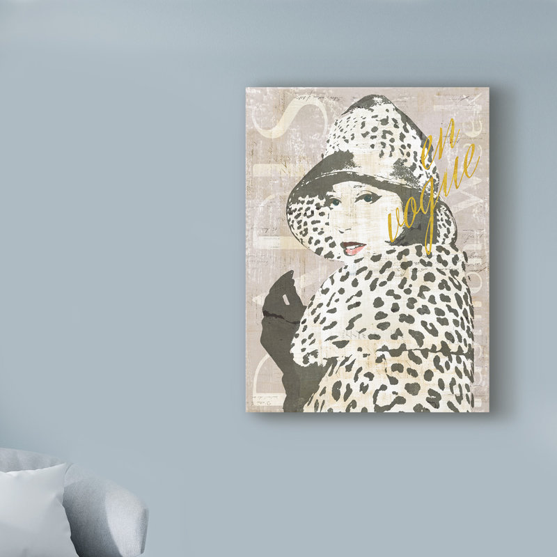 House Of Hampton Fashion Week Paris Screenprint Ii Acrylic