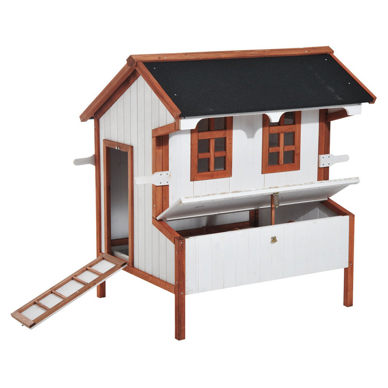 Tucker Murphy Pet Gennessee Wooden Cottage Raised Portable