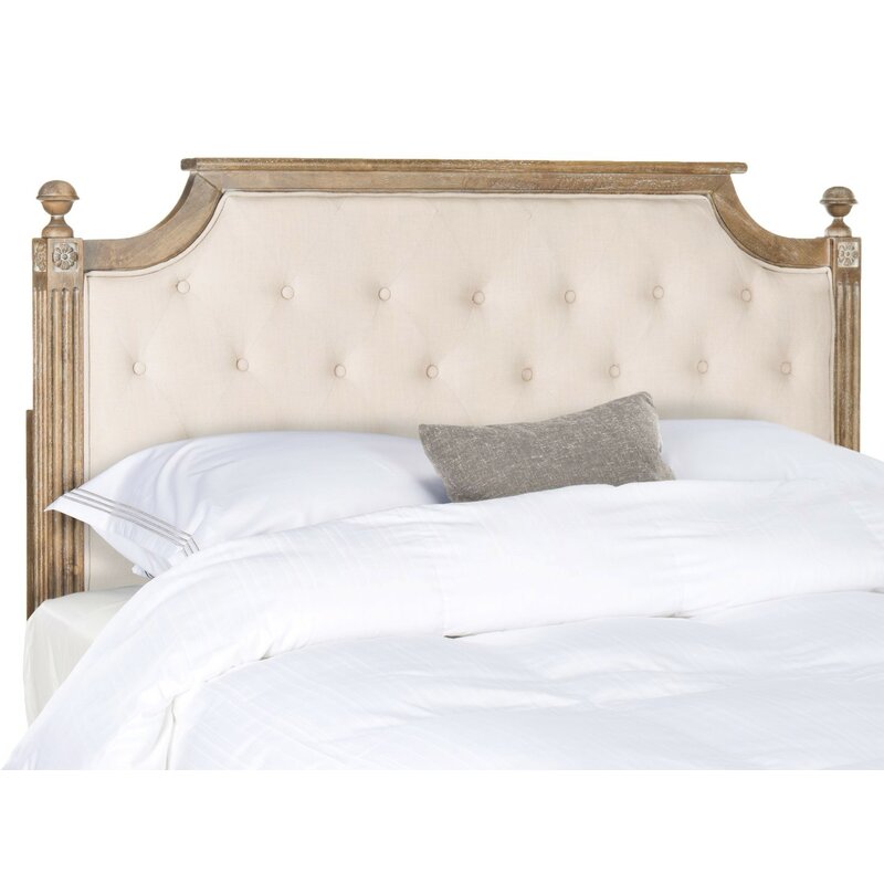 Parada Upholstered Panel Headboard.. French Country Furniture Finds. Because European country and French farmhouse style is easy to love. Rustic elegant charm is lovely indeed.