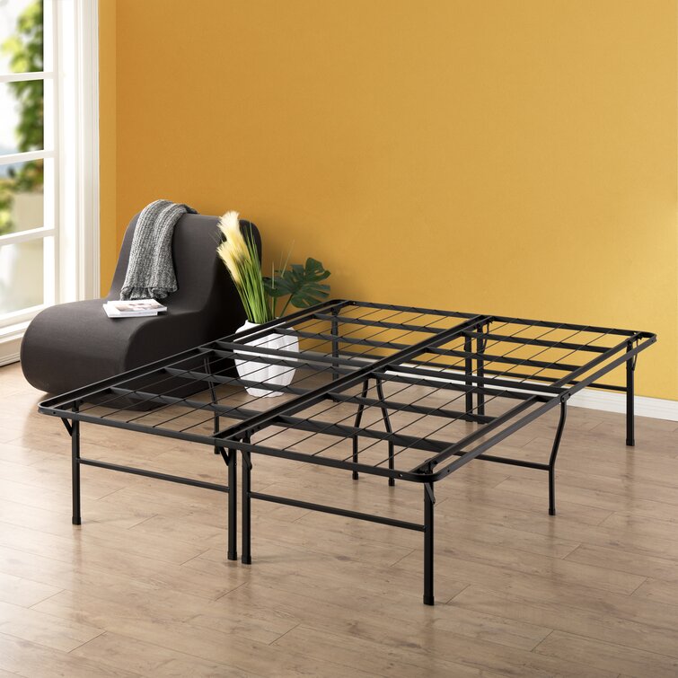 Alwyn Home Zoe 18” Folding Wire-Grid Bed Frame & Reviews | Wayfair