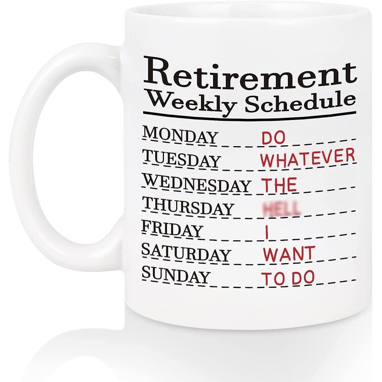 Coffee Mug Retirement Gifts for Men Funny Retirement Gift for Men Retirement...