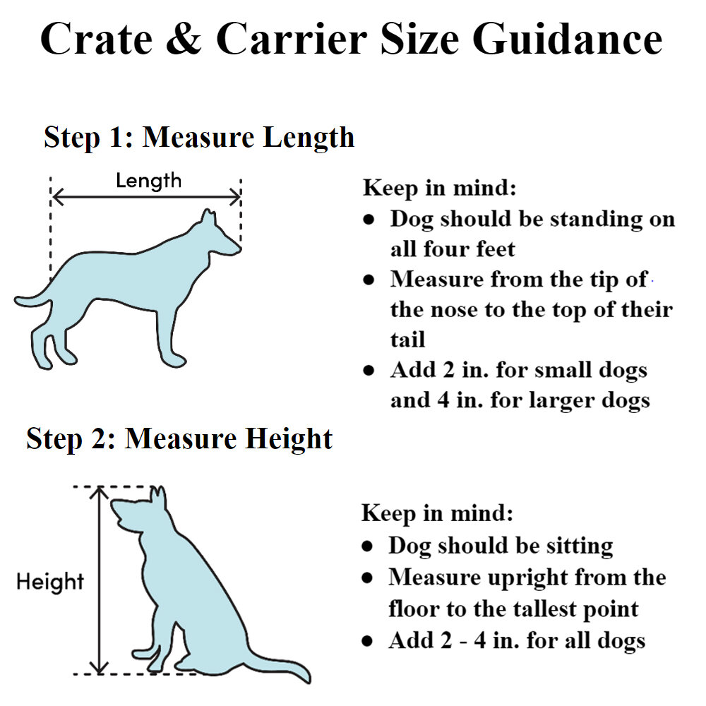 Find The Perfect Size Crate or Carrier