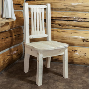 Abella Solid Wood Dining Chair by Loon Peak