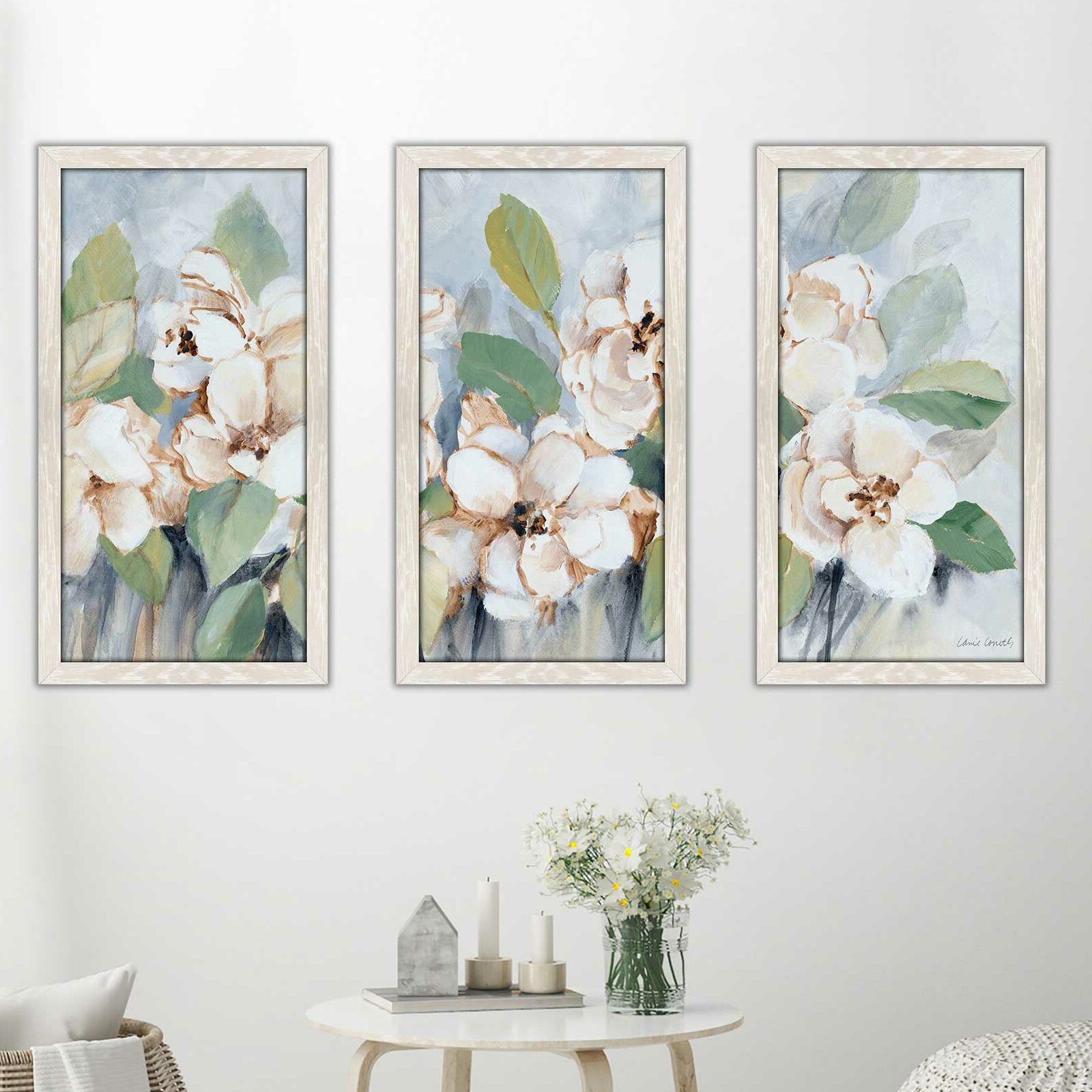 Winston Porter Modern Fleurs by Lanie Loreth - 3 Piece Picture Frame ...