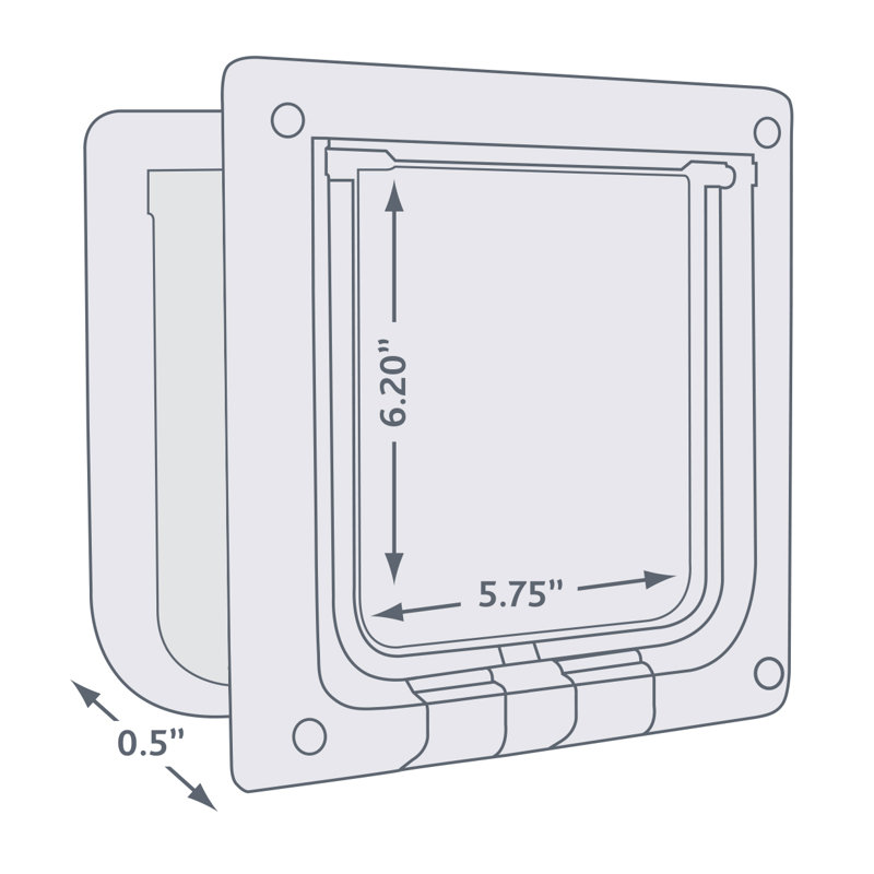 trixie 4 way cat door
