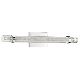 Best Coletta LED 1-Light Drum/Cylinder Shade Bath Bar By Orren Ellis Wall Lights Coletta LED 1-Light Drum/Cylinder Shade Bath Bar By Orren Ellis Wall Lights