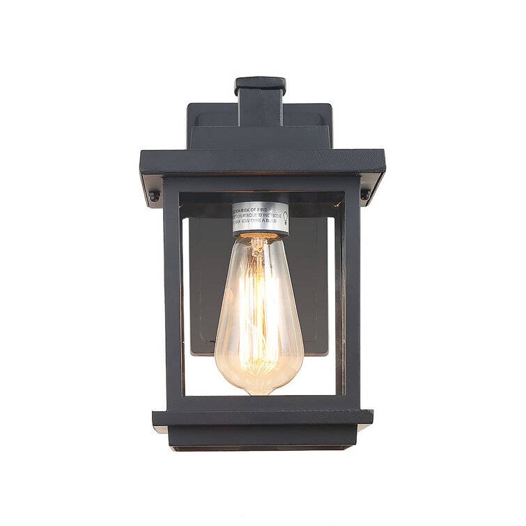 Gracie Oaks Norbert Glass Wall Light & Reviews | Wayfair