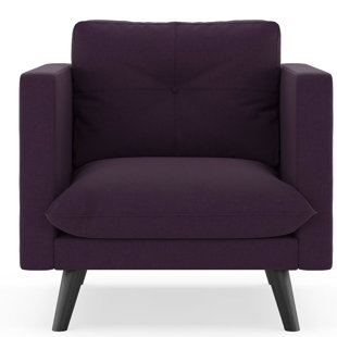 Go to store & view more images Brayden Studio Rockton Cross Weave Armchair