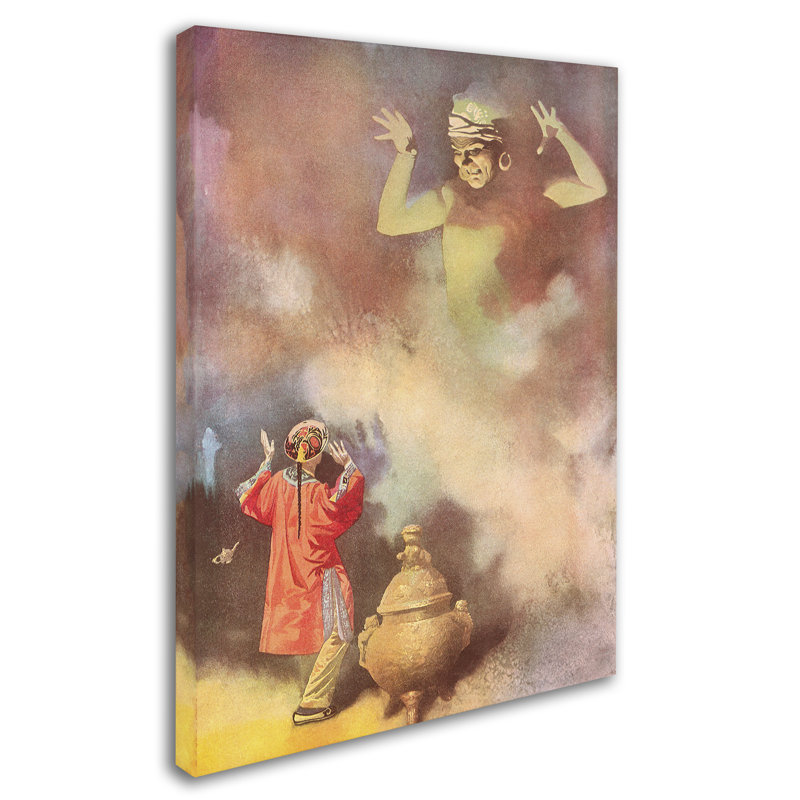 Trademark Art Ca Fairy 57 Acrylic Painting Print On Wrapped