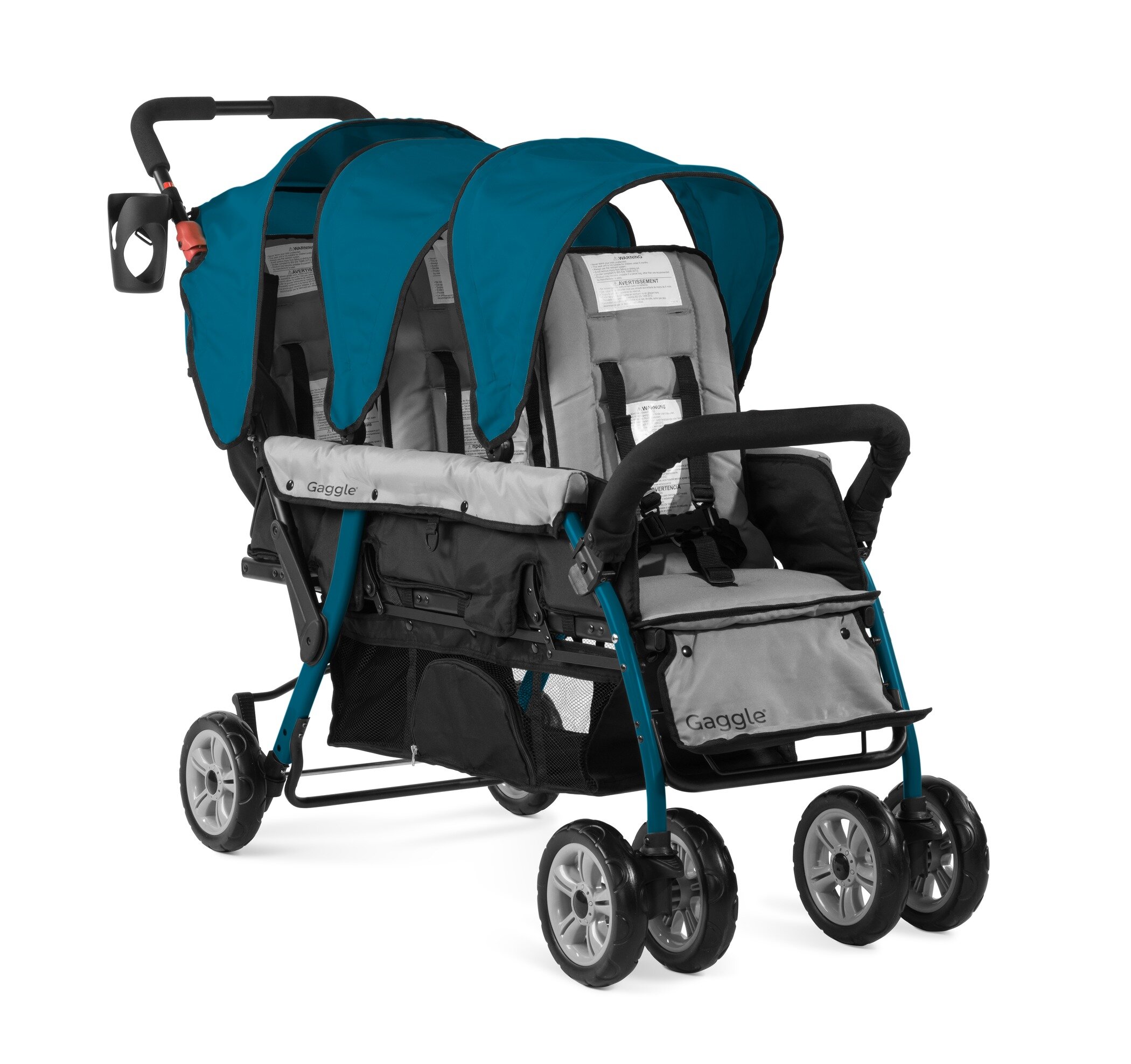 runabout stroller 3 seater