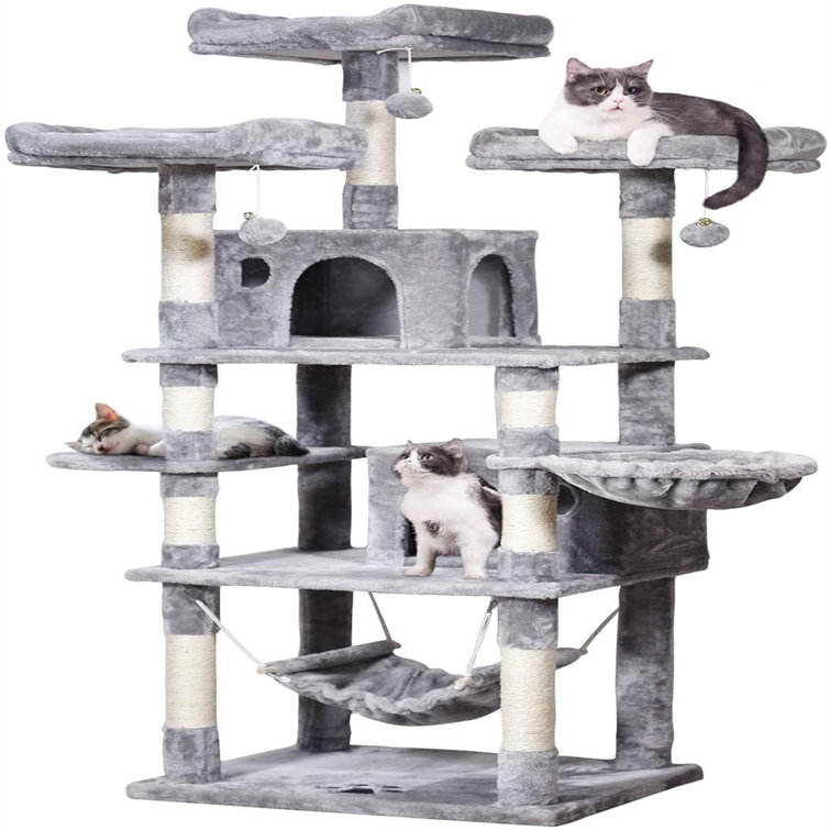 multi level cat scratching post