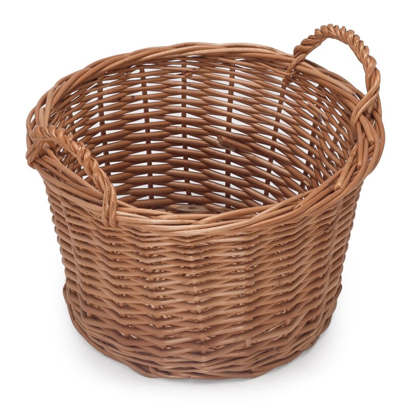 Prestige Wicker Round Small Wicker Storage Basket ...