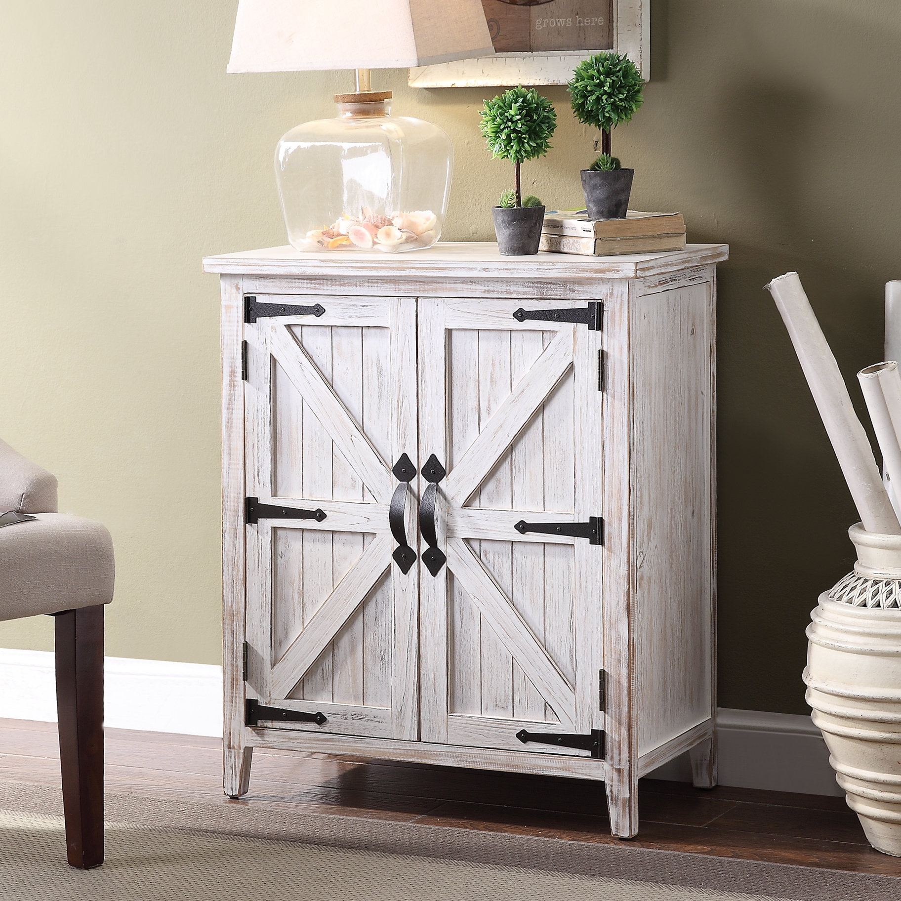 Gracie Oaks Mears 2 Door Accent Cabinet Reviews Wayfair Gracie Oaks Mears 2 Door Accent Cabinet