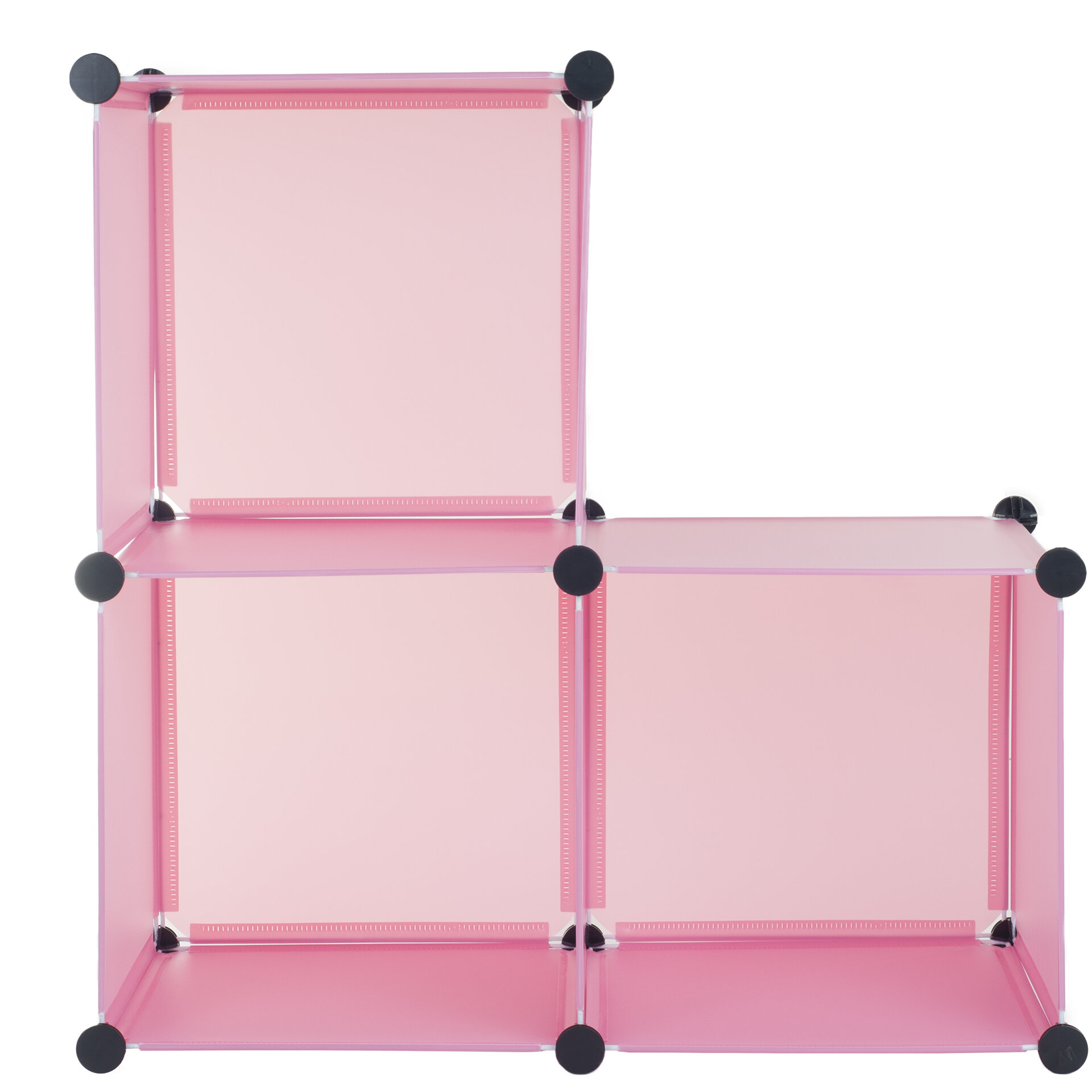 plastic storage cube with lid