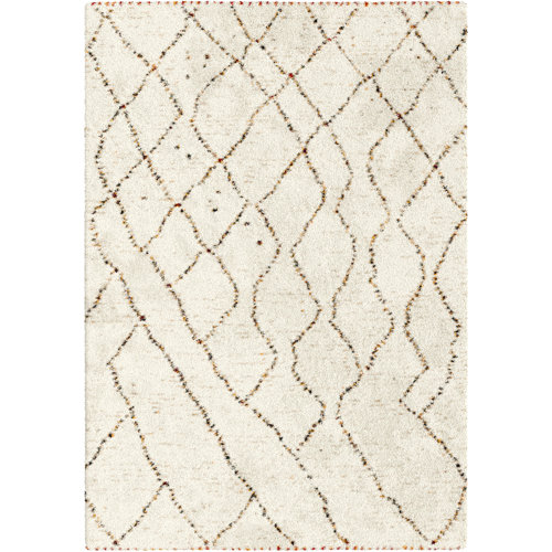 Mercedes Cream Rug Longweave Rug Size: Rectangle 120 x 170cm