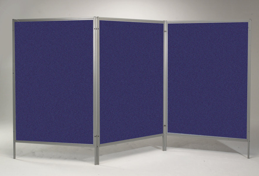 Best-Rite Portable Art Free-Standing Bulletin Board, 78" x 150