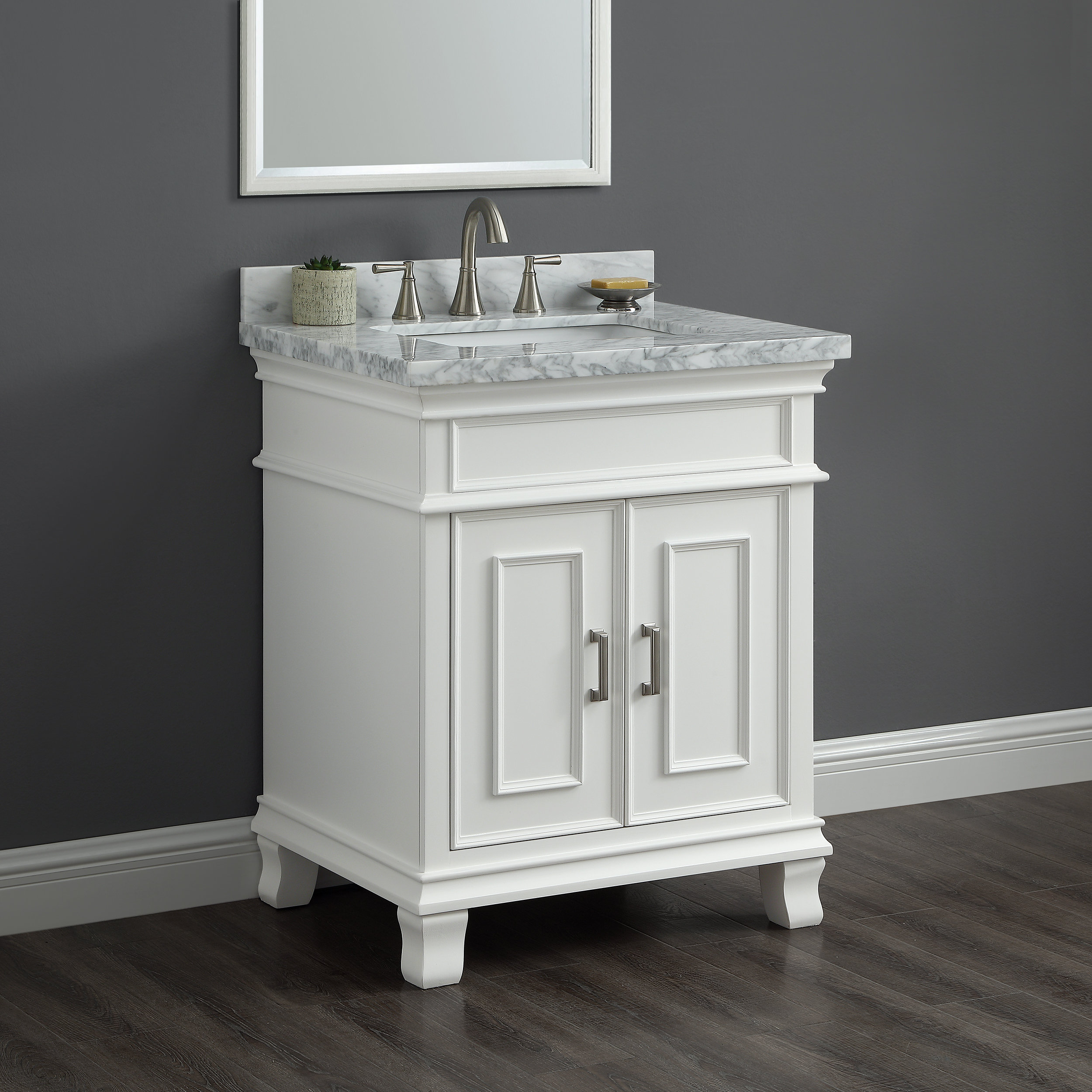 Red Barrel Studio Anneke 28 Single Bathroom Vanity Set Reviews Wayfair