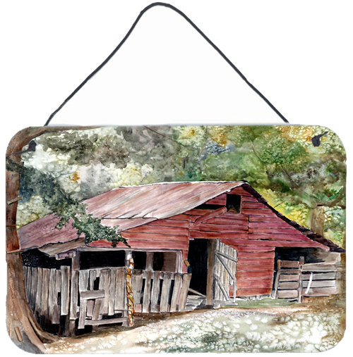 Caroline S Treasures Old Barn By Sylvia Corban Painting Print