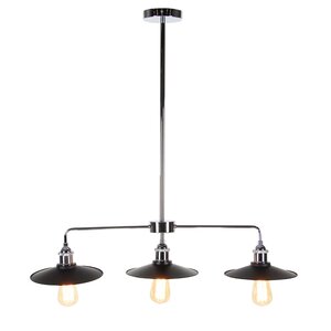 Metal 3-Light Kitchen Island Pendant