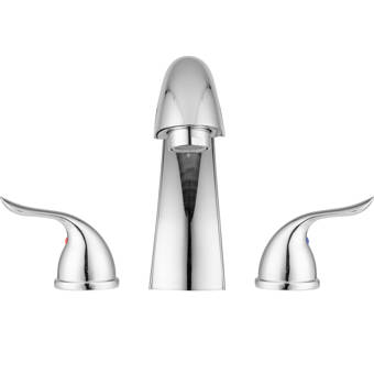 Kingston Brass Silver Sage Double Handle Deck Mounted Roman Tub Faucet Trim Wayfair