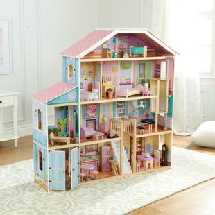 kidkraft so chic dollhouse with 46 accessories