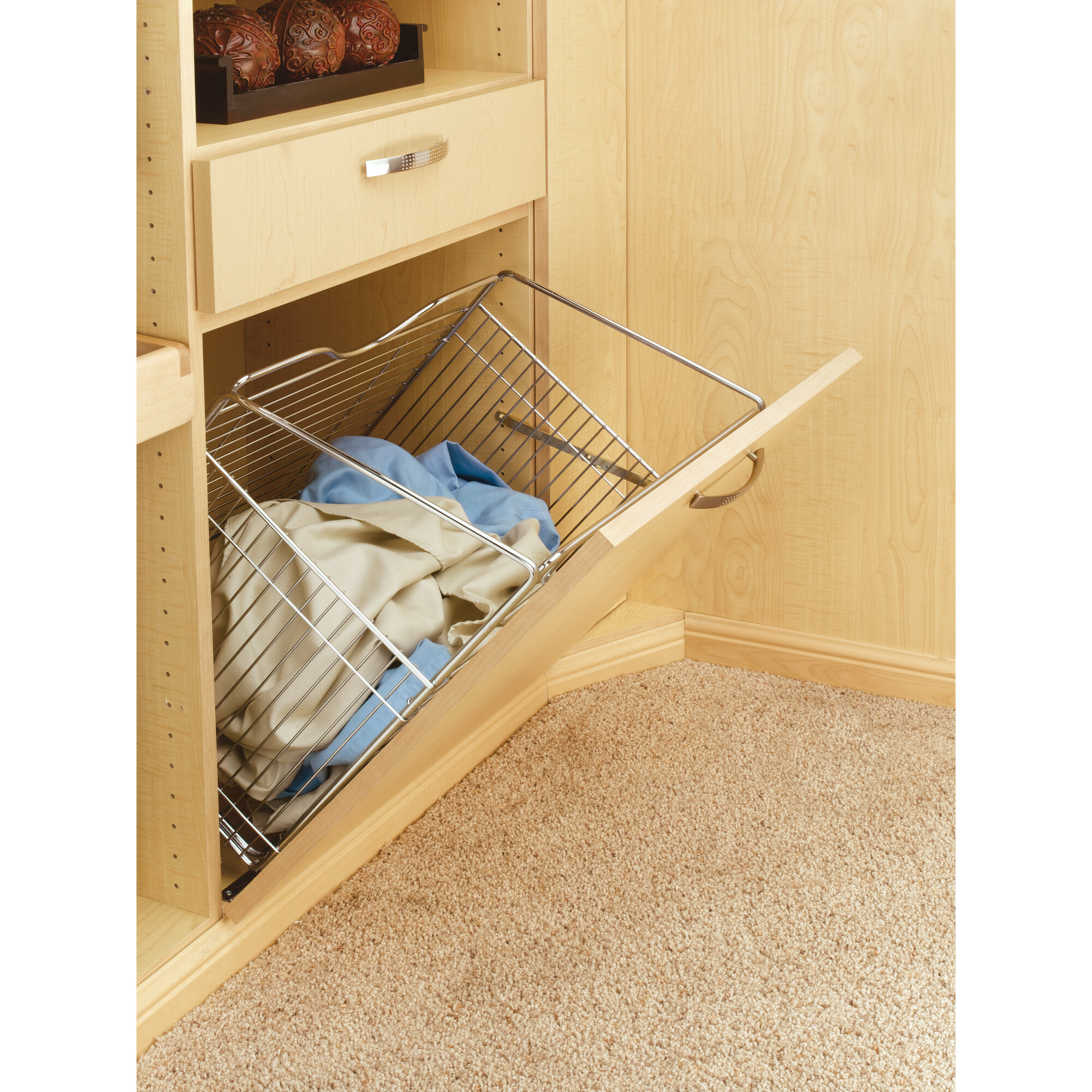 Rev A Shelf Tilt Out Hamper Basket Wayfair