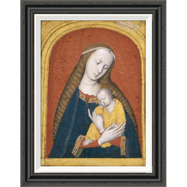 Global Gallery The Virgin And Child By Master Of The Dijon
