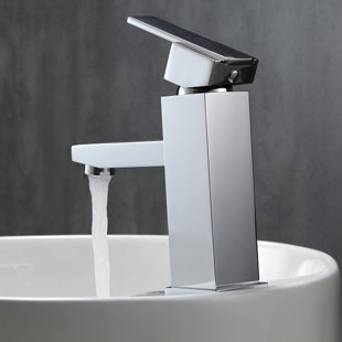 Go to store & view more images Kube Bath Aqua Piazza Single Lever Bathroom Faucet