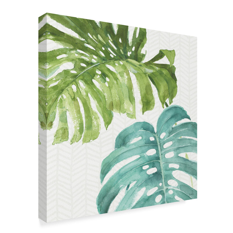 Bay Isle Home Mixed Greens Lxxvi Acrylic Painting Print On