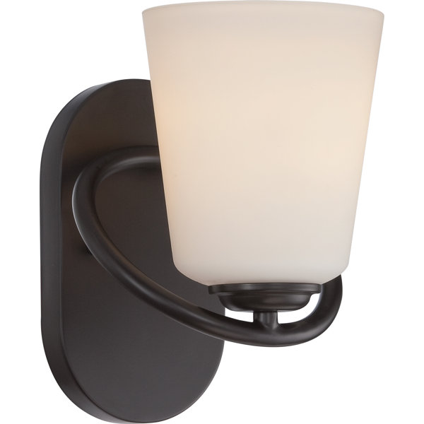 Latitude Run Burhill 1 Light Bath Sconce Wayfair