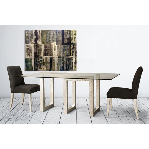 Orren Ellis Reesa Rectangular Dining Table | Wayfair Orren Ellis Reesa Rectangular Dining Table | Wayfair