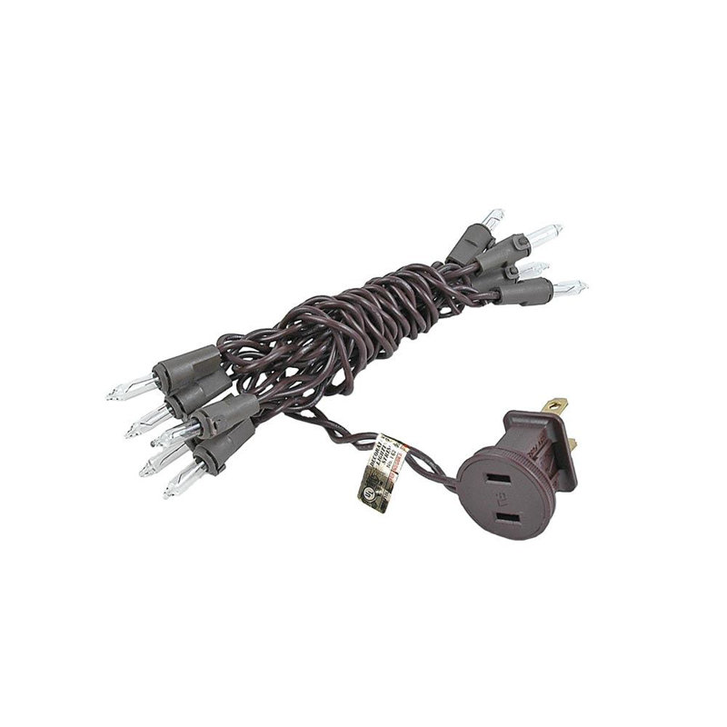 The Holiday Aisle Kizzie 5 5 Outdoor 10 Bulb Mini String Light Wayfair