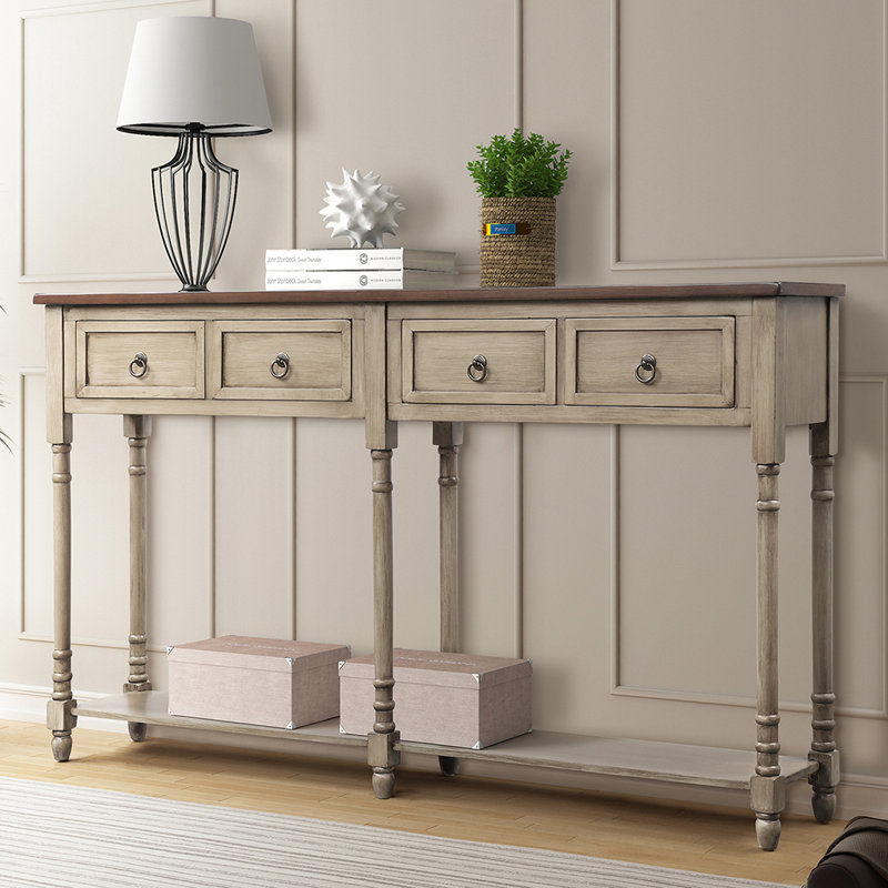 Rosalind Wheeler Console Table Sofa Table With Storage