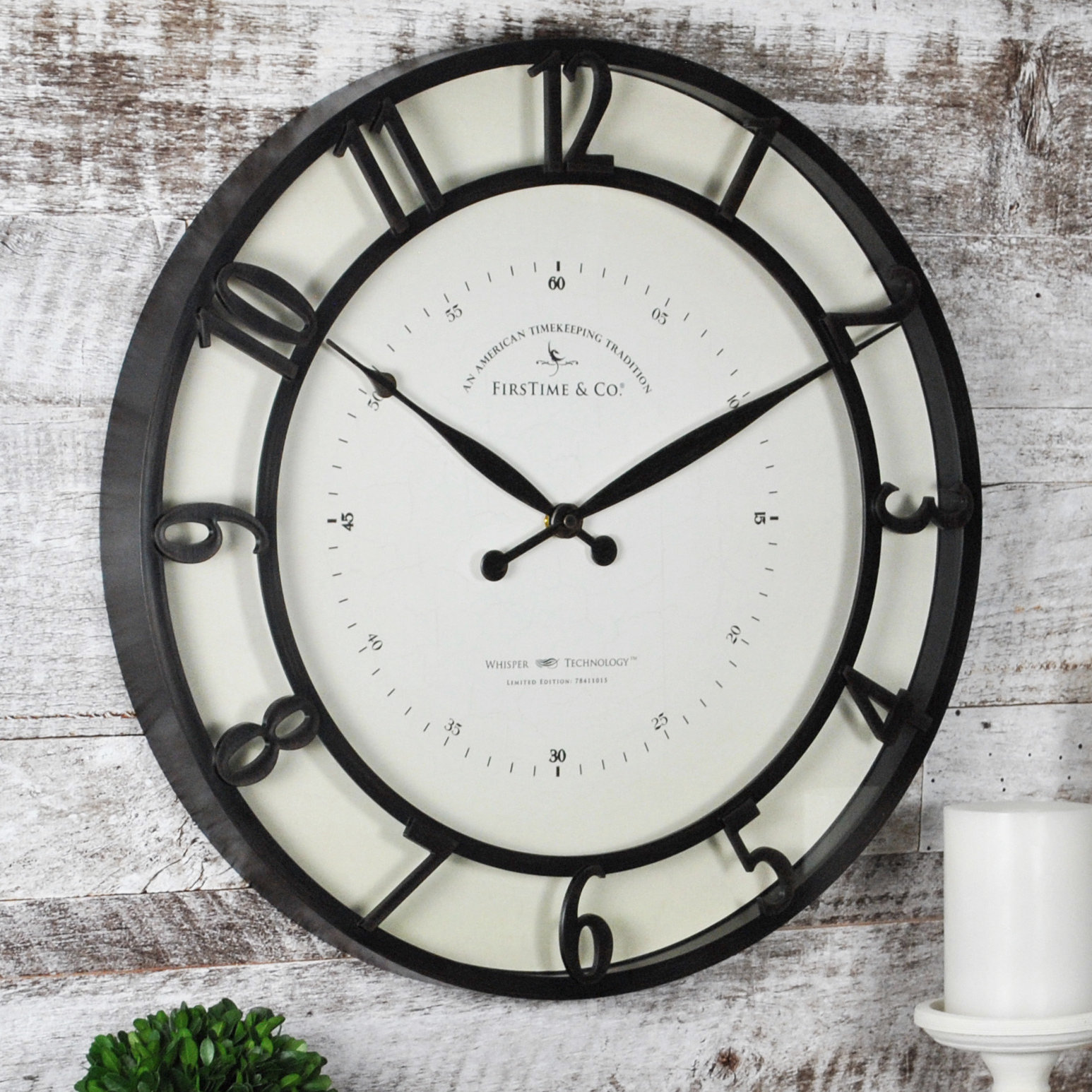 Firstime 18 Kensington Whisper Wall Clock Reviews Wayfair