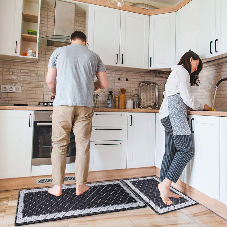 Latitude Run Anti Fatigue Mat Mats For Kitchen Sink Floor Cushioned Comfort Standing Rugs Waterproof No Slip Kitchen Rugs And Mats For Home Sink Kitchen Wayfair