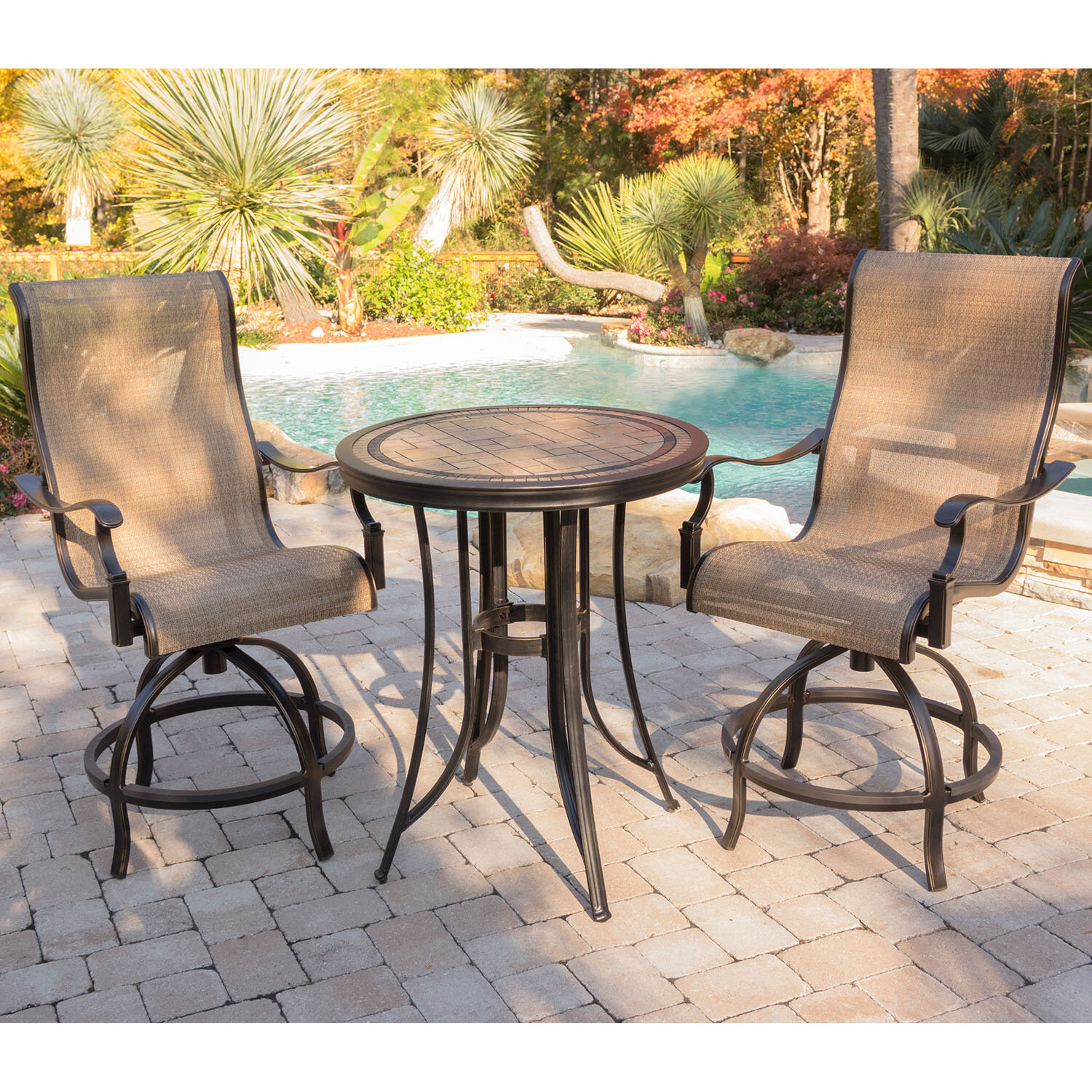 Patio Furniture Sets Of This Quality Last For Years. 3 Piece Outdoor