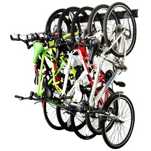 Mini Wall Mounted Road Bike Racks Stands Hooks EWRW Bike Parking Buckle Lightweight and Portable Bicycle Parking Racks for Garage Indoor and Outdoors 